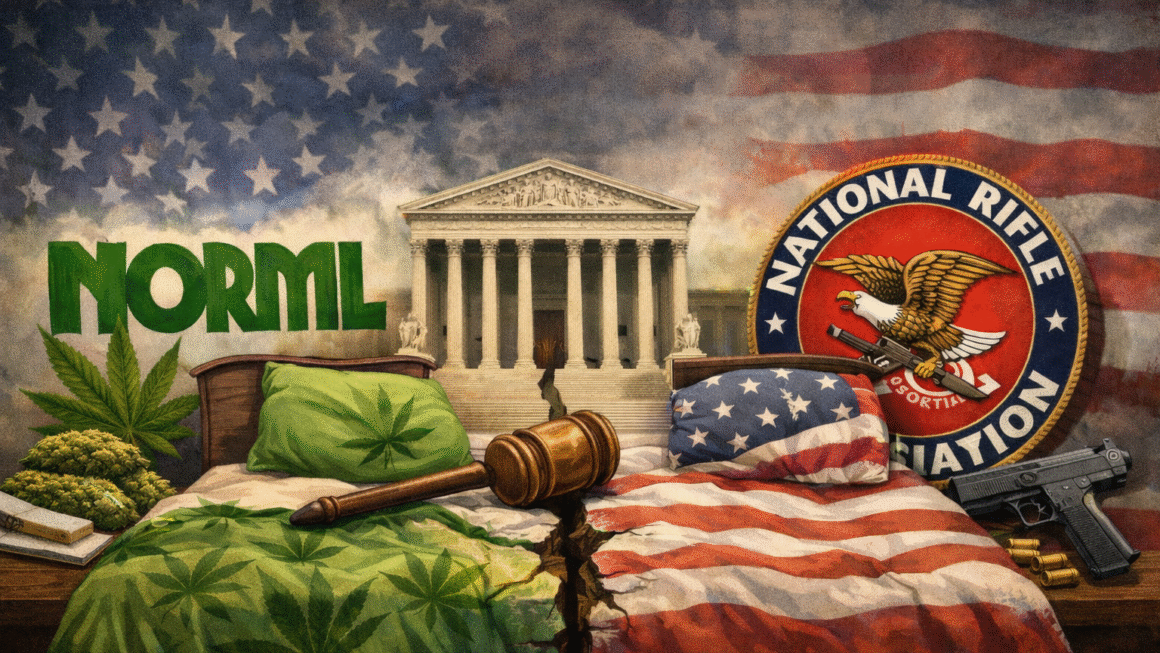Strange Bedfellows: NORML and the NRA Both Want The Cannabis Gun Ban Cut Back