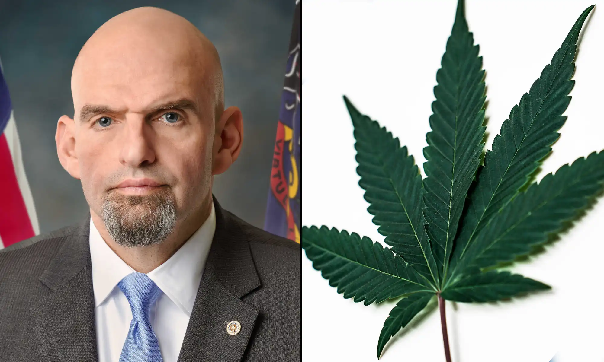Fetterman Praises Trump’s Marijuana And Psychedelics Reform Moves